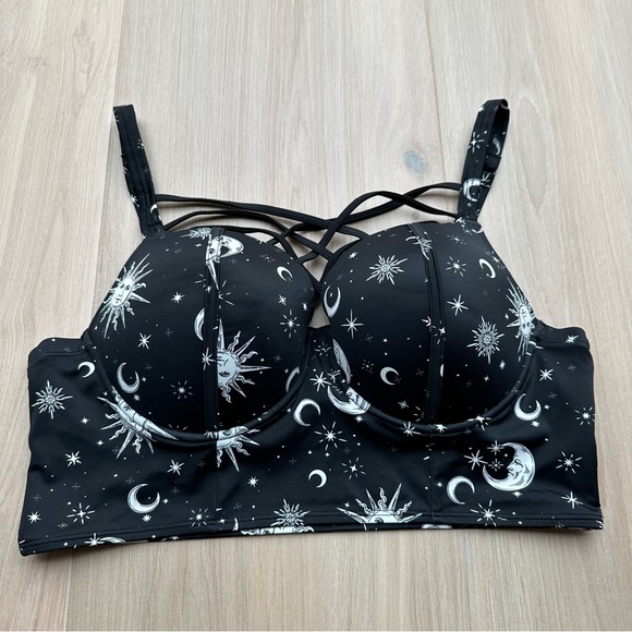 torrid Other - Black Celestial Women's Swim Top